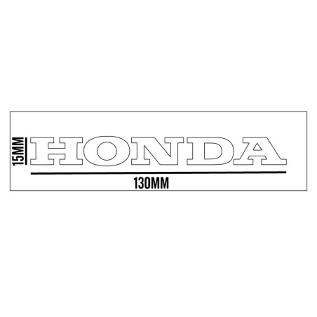 Pochoir HONDA pour selle CB 750 Four