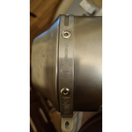 EXHAUST KIT - TERMIGNONI TYPE D98 POUR DUCATI 1098 - 848 - titane