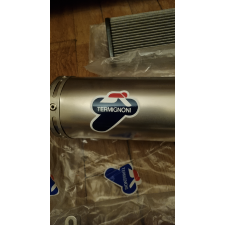 EXHAUST KIT - TERMIGNONI TYPE D98 POUR DUCATI 1098 - 848 - titane