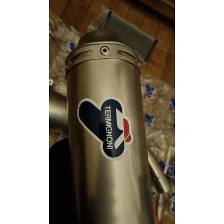 EXHAUST KIT - TERMIGNONI TYPE D98 POUR DUCATI 1098 - 848 - titane